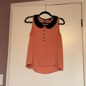 Pink Peter Pan Collar Blouse
